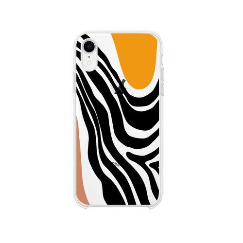 iPhone XR Modern Art Premium Şeffaf Telefon Kılıfı