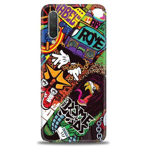 Xiaomi Mi 9 Lite Kılıf HD Baskılı Kılıf - Rome + Tam Ekran Koruyucu