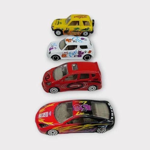 HAPPY JUNIOR Maxx Wheels 4 lü Metal Araç Seti - Şehir Araçları