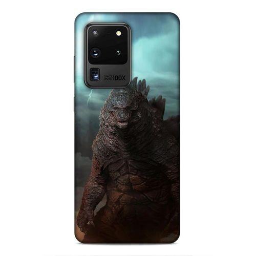 Samsung Galaxy S20 Ultra Uyumlu Kılıf BMovie (26) Tpu Silikon Kılıf Godzilla