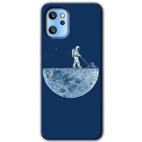 Reeder S19 Max Pro Kılıf HD Desen Baskılı Arka Kapak - Uzay İşçisi