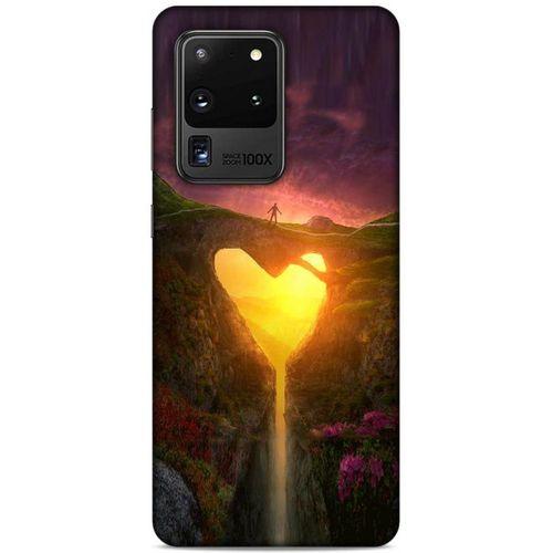 Lopard Samsung Galaxy S20 Ultra Uyumlu Kılıf Manipülasyon ☻ (17) Tasarım Kılıf Baskılı