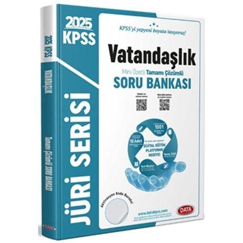 2025 KPSS Vatandaşlık Jüri Serisi Mini Özetli Tamamı Çözümlü Soru Bankası Data Yayınları