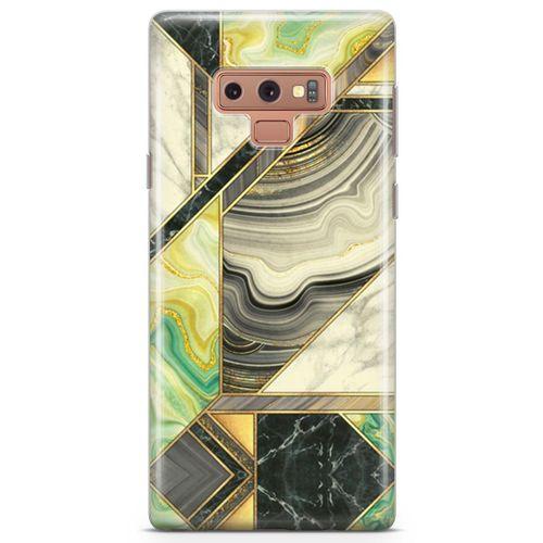 Samsung Galaxy Note 9 Kılıf Vintage Mermer Arka Kapak Koruma Desenli Full Koruyucu