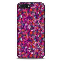 Apple Iphone 7 Plus Uyumlu Kılıf Pembe Delisi (3) Kapak Çiçek