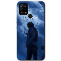 Tecno Pova HD Baskılı Kılıf + 9D Tam Ekran Koruyucu - Sonbahar Yalnızlığı