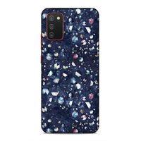 Samsung Galaxy A02s Uyumlu Kılıf Utopia (36) Glitter Kılıf Kahverengi
