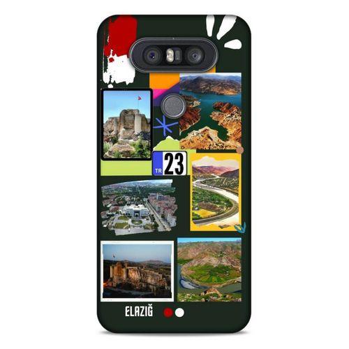 Lopard LG K41S - K51S Uyumlu Kılıf Şehirli ※ (23) Elazığ Ultra Koruma Kılıfı
