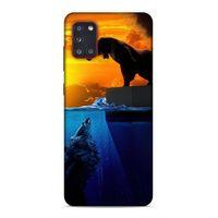 Samsung Galaxy A31 Uyumlu Kılıf BMovie (32) Soft Silikon Kılıf Godzilla