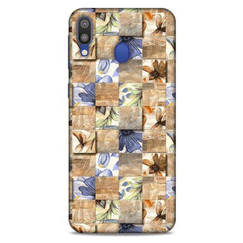 Samsung Galaxy M20 Kılıf Baskılı Özel Seri Taşlı (47) Crystal Flex Kılıf