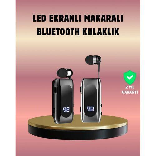 Dijital Göstergeli Bluetooth Kulaklık – Klipsli Ve Şık Tasarım