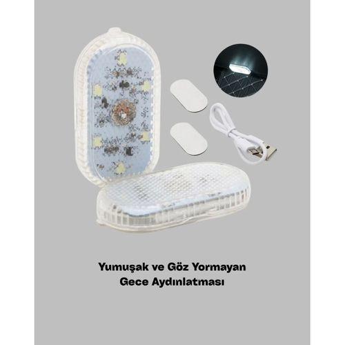 Araç İçi Ve Ev Kullanımı İçin 7 Renkli Dekoratif Led Lamba