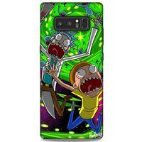 Samsung Galaxy Note 8 Uyumlu Kılıf Rick And Morty (22) Tam Koruma Kılıfı Nancy