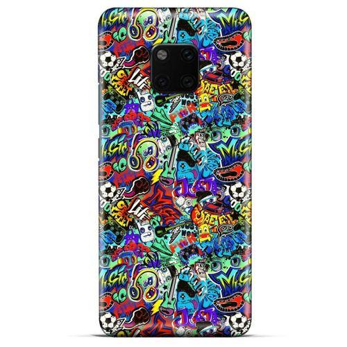 Lopard General Mobile GM 20 Pro Uyumlu Kılıf Graffitix (24) Darbe Emici Kılıf