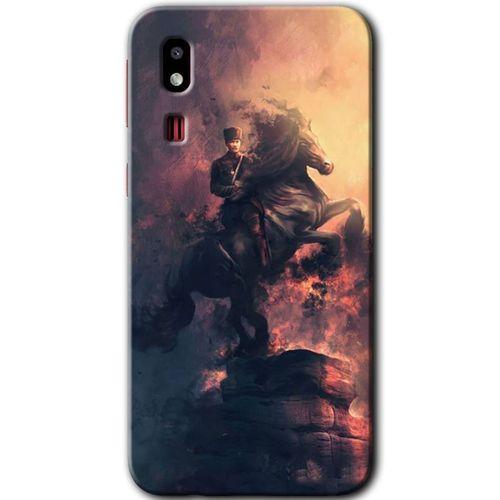 Potkal Hediye Fabrikası Samsung Galaxy A2 Core Kılıf HD Desen Baskılı Arka Kapak - Atatürk Portre