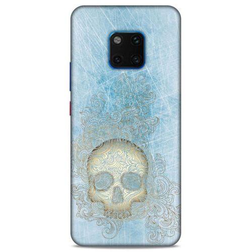 Lopard Huawei Mate 20 Pro Uyumlu Kılıf Tattoo's (18) Telefon Kılıfları Mavi