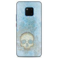 Lopard Huawei Mate 20 Pro Uyumlu Kılıf Tattoo's (18) Telefon Kılıfları Mavi