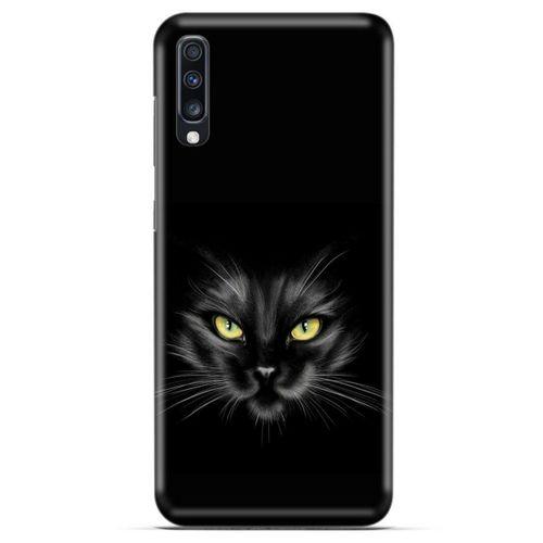 Lopard General Mobile GM 20 Uyumlu Kılıf Kediler (45) Liquid Air Kılıf Sarı Asalet