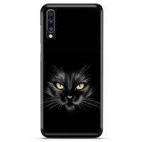 Lopard General Mobile GM 20 Uyumlu Kılıf Kediler (45) Liquid Air Kılıf Sarı Asalet