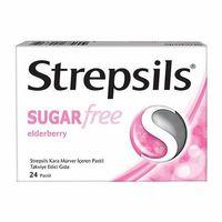 STREPSİLS Strepsils Çilek Aromalı Şekersiz 24 Pastil