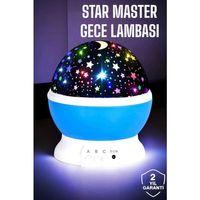 Yıldızlı Gökyüzü Projeksiyon Gece Lambası Hareketli Işık Şovu