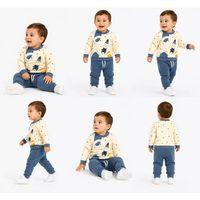 6/24 Ay Uzay Mekiği Baskılı Bebek Takımı