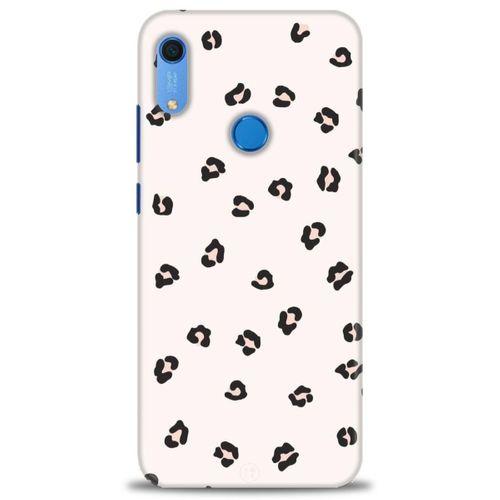 Huawei Y6S Kılıf HD Baskılı Kılıf - Kahveli Leopar + Tam Ekran Koruyucu