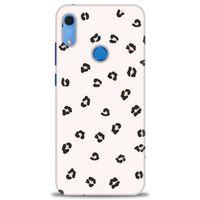 Huawei Y6S Kılıf HD Baskılı Kılıf - Kahveli Leopar + Tam Ekran Koruyucu