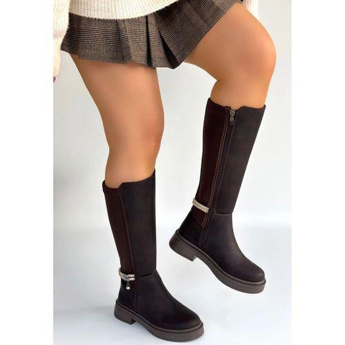 Mojja Kahverengi Nubu Çizme