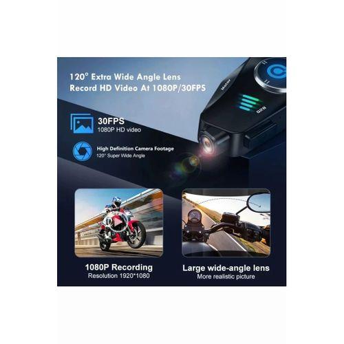 Q28 Motosiklet Kask Bluetooth Kulaklık 1080p Kamera Interkom Kulaklık Su Geçirmez Intercom