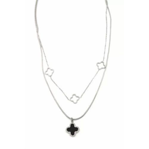 Vc Yonca Kolye - Gümüş