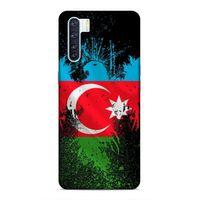 Oppo A91 Uyumlu Kılıf Azarbaijan (34) Slim Armor Kılıf Bayrak