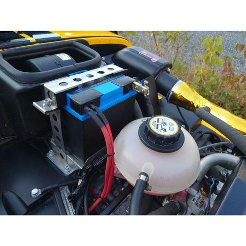 Caterham Seven Üzerine Shido LIX30L BS Quattro LiFePO4 Batarya Montaj Spacer Seti 3D Baskı (Bu ürün Sadece Plastik parçadır - Almadan Önce Soru Sorabi