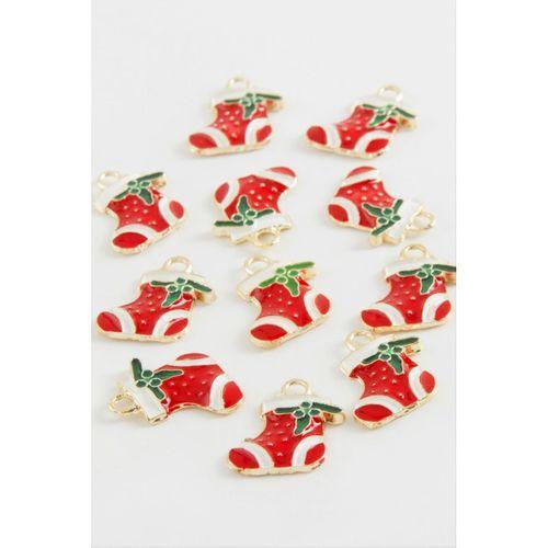 Yılbaşı Çorap Mineli Kolye Ucu 1 Adet