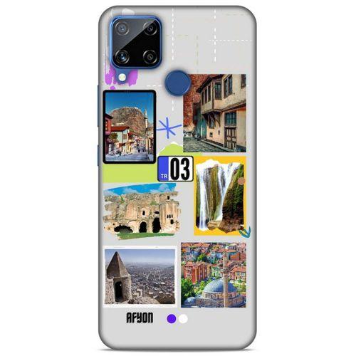 Lopard Oppo Realme C15 Uyumlu Kılıf Şehirli ※ (3) Afyonkarahisar Kapak