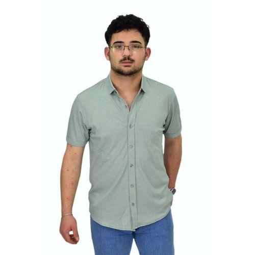 Erkek Gömlek Yaka Düğmeli Merserize Tişört 4680 BGL-ST04531