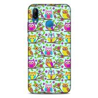 Baykuşlar (41) Desenli Silikon Kapak Telefon Kabı Huawei P20 Lite Kılıf