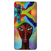 Lopard Xiaomi Mi Note 10 Pro Uyumlu Kılıf Sürreal Yüzler ♀ (46) Core Armor Kılıf Desenli