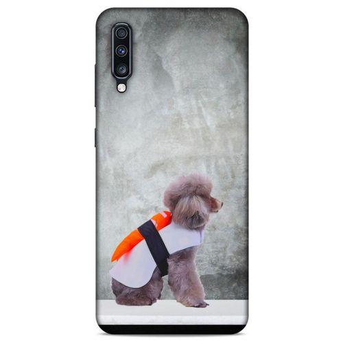 Samsung Galaxy A70 Kılıf Köpek Kıyafetleri (39) Liquid Crystal Kılıf China Sushi Yağmurluk