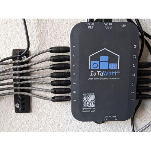 IoTaWatt Kablo Düzenleyici 3D Baskı (Bu ürün Sadece Plastik parçadır - Almadan Önce Soru Sorabilirsiniz)