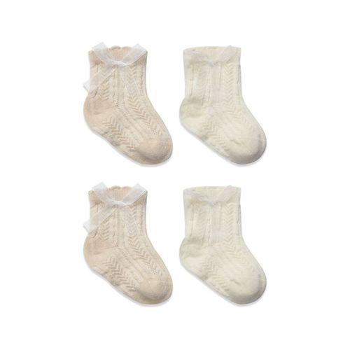 Bistyle Bistyle Fiyonklu Penye Soket Çorap 2li 10149 Bej