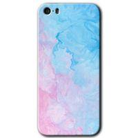 iPhone 5s Kılıf HD Desen Baskılı Arka Kapak - Blue Art