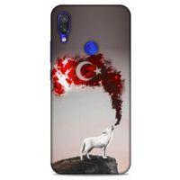 Xiaomi Redmi Note 7 Uyumlu Kılıf Ottoman (31) TPU Kılıf Kurt