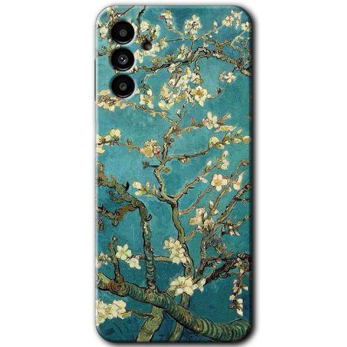 Samsung Galaxy M23 Kılıf Baskılı Kapak - Almond Blossom +Tam Ekran Koruyucu