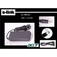 S-LINK SL-NBA30, 19V, 4.74A, 5.5x1.75, Notebook Adaptörü