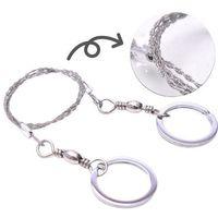 Angel Of Life® Karavanda ,Kampda  Taşınabilir Mini  Zincir  Cep Testeresi Dişli Tel Ahşap Plastik Metal Kes