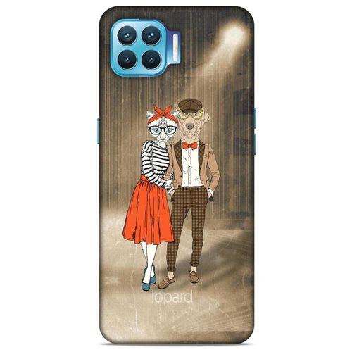 Oppo Reno 4 Lite Kılıf FunnyMaX (31) TPU Kılıf Kahverengi