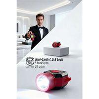 Ultra-Pro 5 Fonksiyonlu 600 Lümen USB-C Şarjlı Mini Led El Feneri & Kamp Lambası 722876