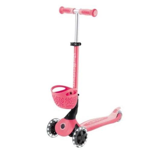 Globber Globber Go Up Baby 360 Scooter (Işıklı) Koyu Pastel Pembe
