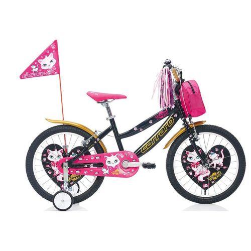 Carraro Moggy 20 Jant Kız Çocuk Bisikleti Siyah-Pembe